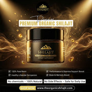 Shilajit Resin – 500g (1000 Servings)