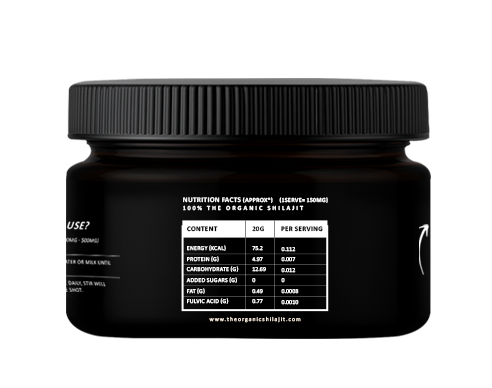 Shilajit Resin – 20g (40 Servings)