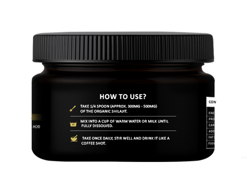 Shilajit Resin – 20g (40 Servings)