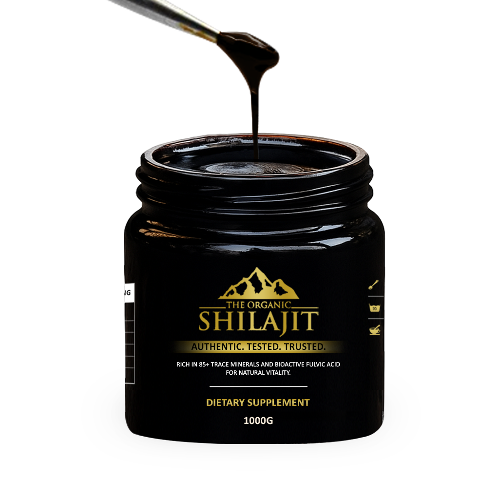 Shilajit Resin – 1000g (2000 Servings)